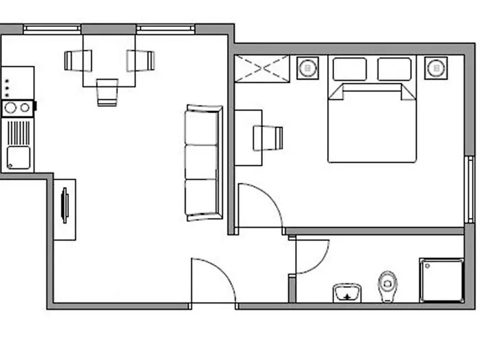 Seagull - Waterfont With Sunbeds! Unique Apartamento