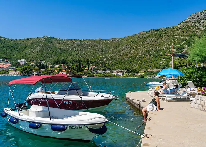 Seagull - Waterfont With Sunbeds! Unique * Zaton (Dubrovnik-Neretva)