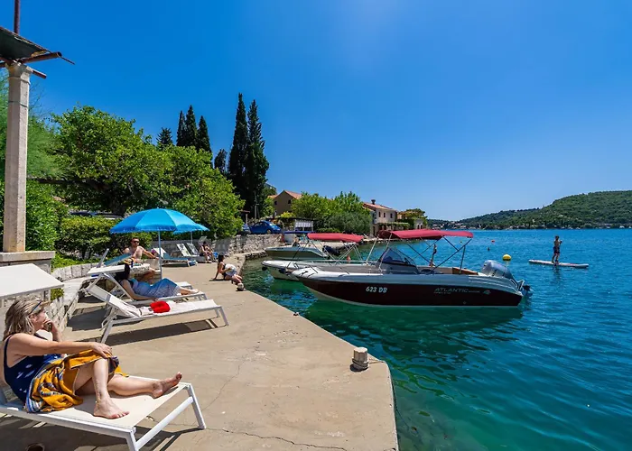 Seagull - Waterfont With Sunbeds! Unique Apartamento Zaton (Dubrovnik-Neretva)
